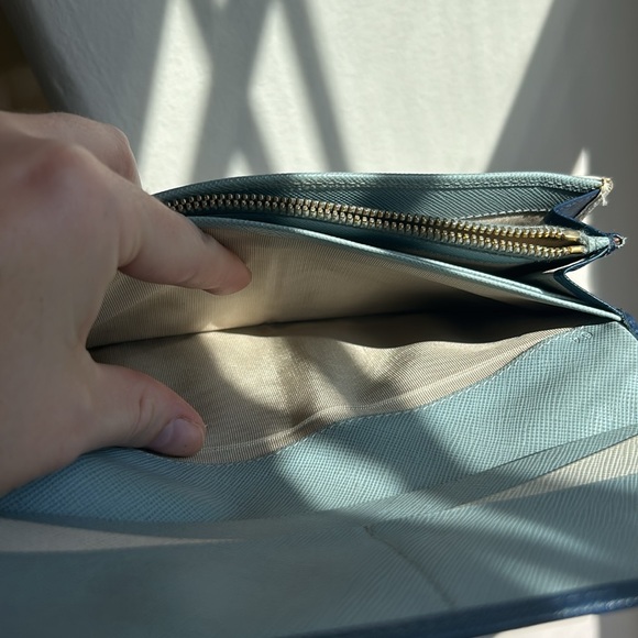 RARE Prada Saffiano Leather Long Wallet - Picture 7 of 13